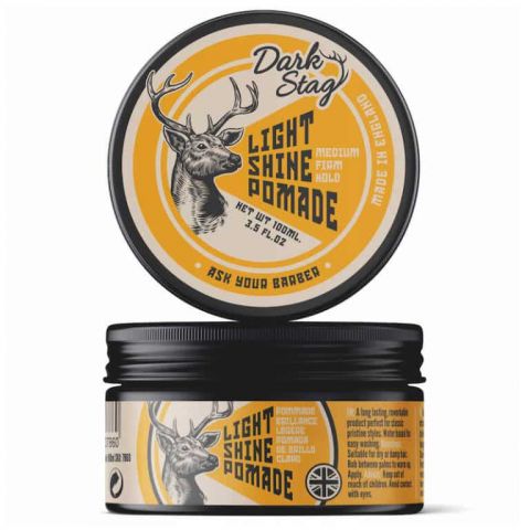 Dark Stag Cera peinado Light Shine Pomade 100ml