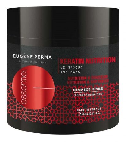 Essentiel Mascarilla Keratin Nutrición 500 ml.