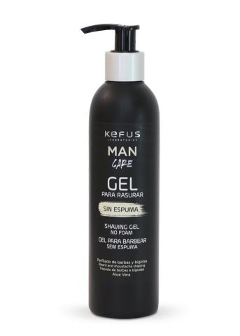 Gel afeitar y rasurar con Aloe Vera 250 ml. Kefus