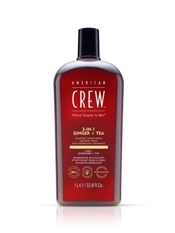 Champú 3 -IN-1 Energiging 1000 ml. American Crew