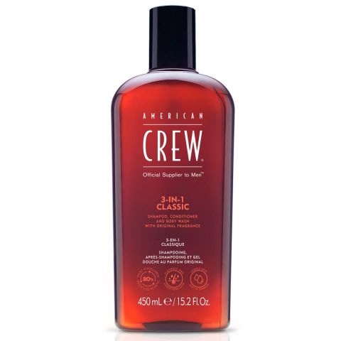 Champú 3-IN-1 CLASSIC 450ML American Crew