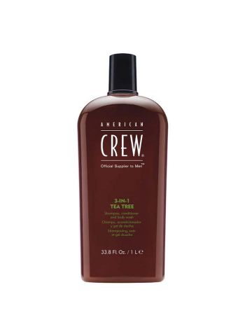 Champú 3-IN-1 Tea Tree 1000 ml. American Crew