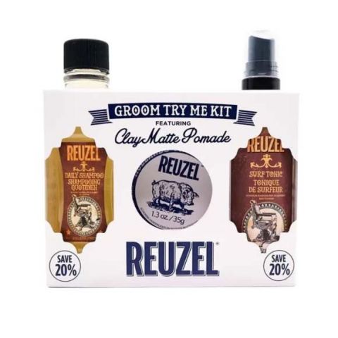 Reuzel Try Reuzel Groom kit - Clay Matte